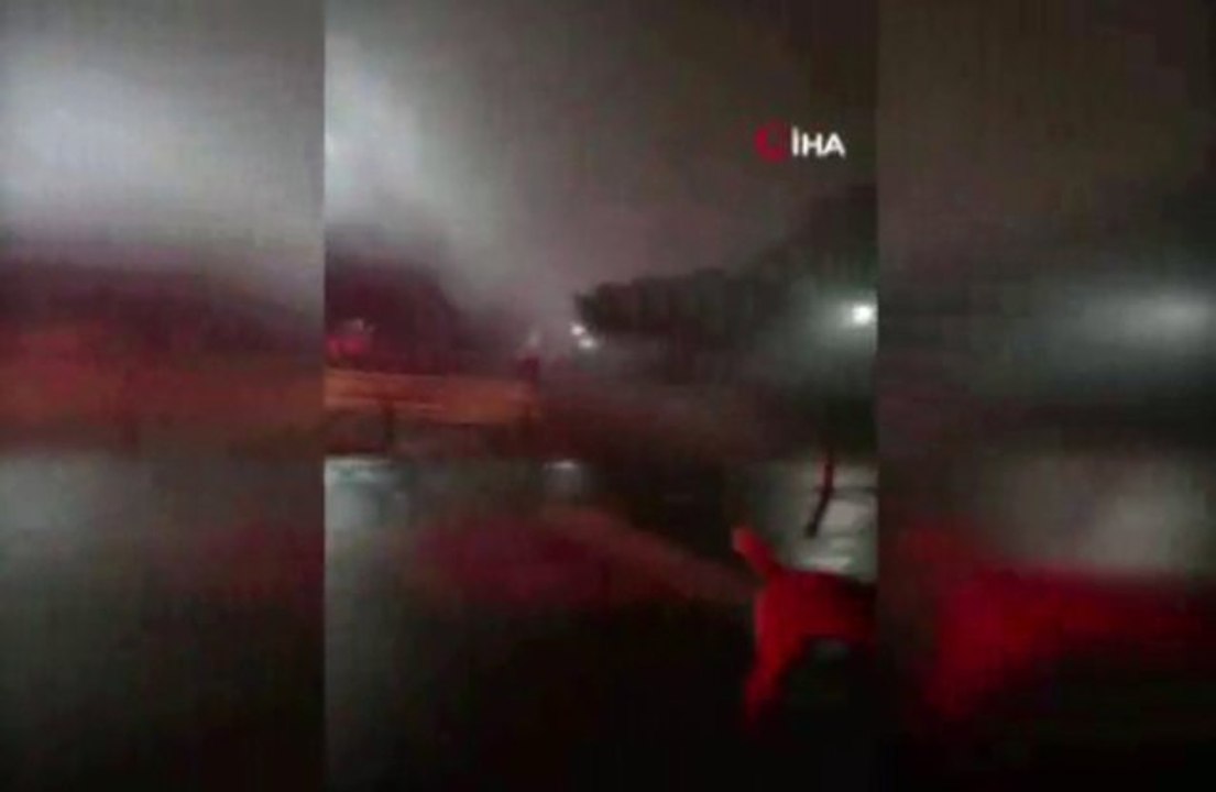 Marmara Üniversitesinde Korkutan Yangın