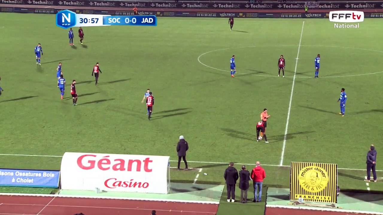 J22 : SO Cholet  - JA Drancy I National FFF 201...