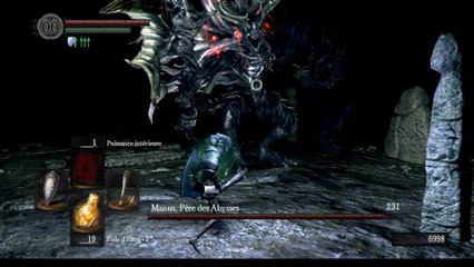[Dark Souls] [Run lvl 1 + NG] Fail vs Manus, père des abysses
