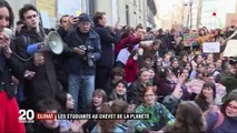 Climat : les lycéens et étudiants français mobilisés