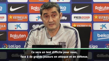 8es - Valverde : "Un test difficile" face à Lyon