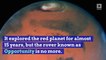 NASA Declares Mars Rover Dead