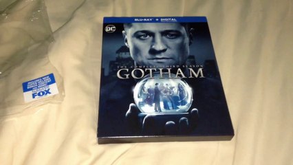 Gotham Season 3 Blu-Ray/Digital HD Unboxing