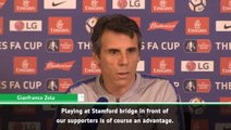 We have a slight advantage at Stamford Bridge - Zola