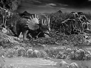 The Lost World (1925)_ Triceratops Vs Tyrannosaurus Rex with Sound!