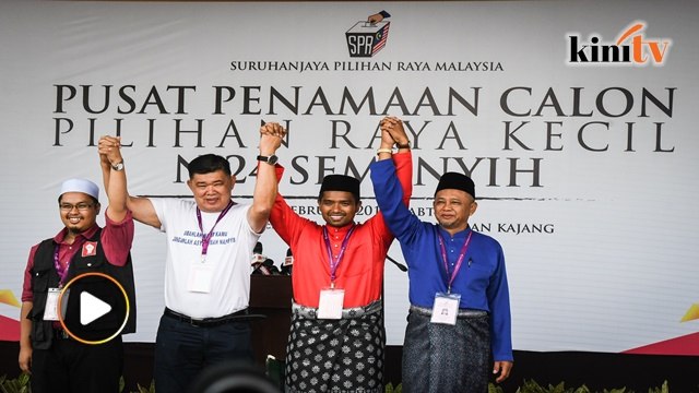 LIVE PRK Semenyih: Hari penamaan calon
