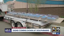 Dolphinaris sign removed from building, website down