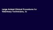 Large Animal Clinical Procedures for Veterinary Technicians, 3e