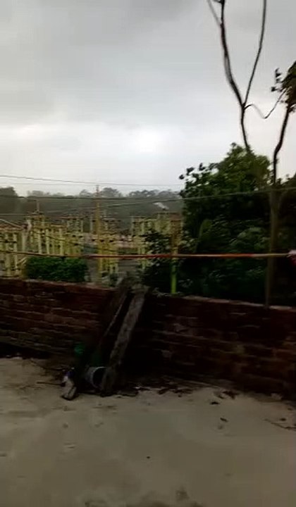 heavy storm in India
