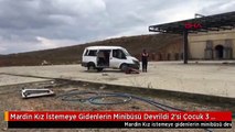 Mardin Kız İstemeye Gidenlerin Minibüsü Devrildi 2'si Çocuk 3 Ölü, 15 Yaralı