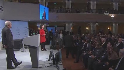 55. Uluslararası Münih Güvenlik Konferansı - İran Dışişleri Bakanı Zarif - Münih
