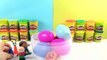 Oyun Hamuru DEV Sürpriz Yumurta Açma Gökkuşağı | Play Doh Rainbow Giant Egg