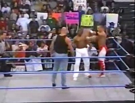Bill Goldberg vs Lance Storm and Elix Skipper September 6 2000Thunder