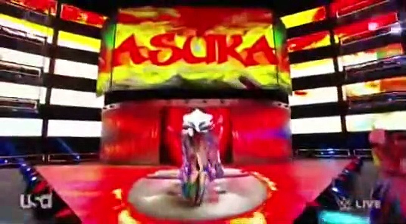 Carmella, James Ellsworth,Asuka Segment June 19 2018 Smack Down