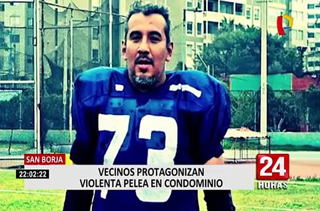 San Borja: vecinos protagonizan violenta pelea en condominio
