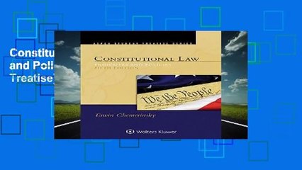 Constitutional Law: Principles and Policies (Aspen Student Treatise)