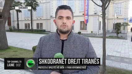 Postblloku i policisë, kontrolle të rrepta në autobusët e protestuesve nga Shkodra