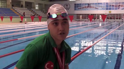 Bedensel engelli Eda'nın başarı öyküsü  - ORDU