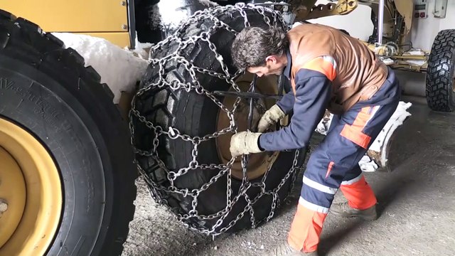 Kar savaşçılarının tehlikeli kış mesaisi (1) - KARS