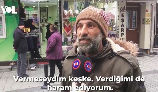 AKP'ye oy verdiğini söyleyen vatandaş: Haram ediyorum