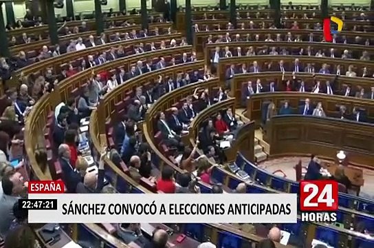 España: Pedro Sánchez convocó a elecciones anticipadas