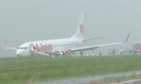 Hujan Deras, Pesawat Lion Air Tergelincir di Bandara Supadio, Pontianak
