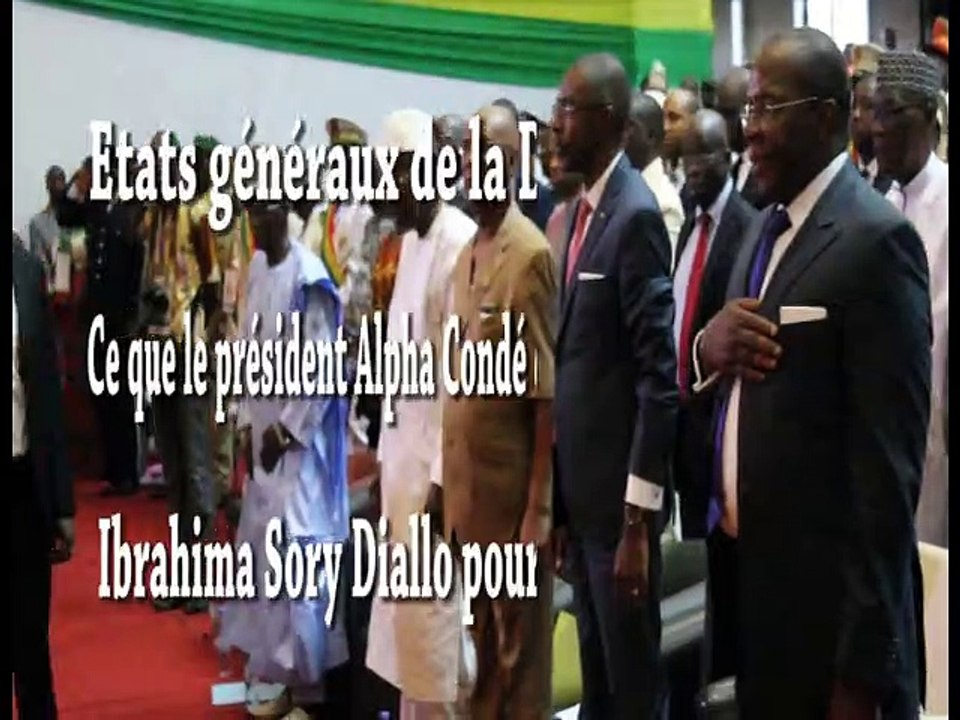 Etats généraux de la Décentralisation, ce qu'Alpha Condé demande aux élus locaux