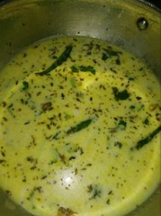 How to make Buttermilk Tadka, Chhach Tadka, Fodnich Taak (Mattha)