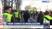 Partis des Champs-Élysées, plusieurs centaines de gilets jaunes manifestent dans le calme à Paris