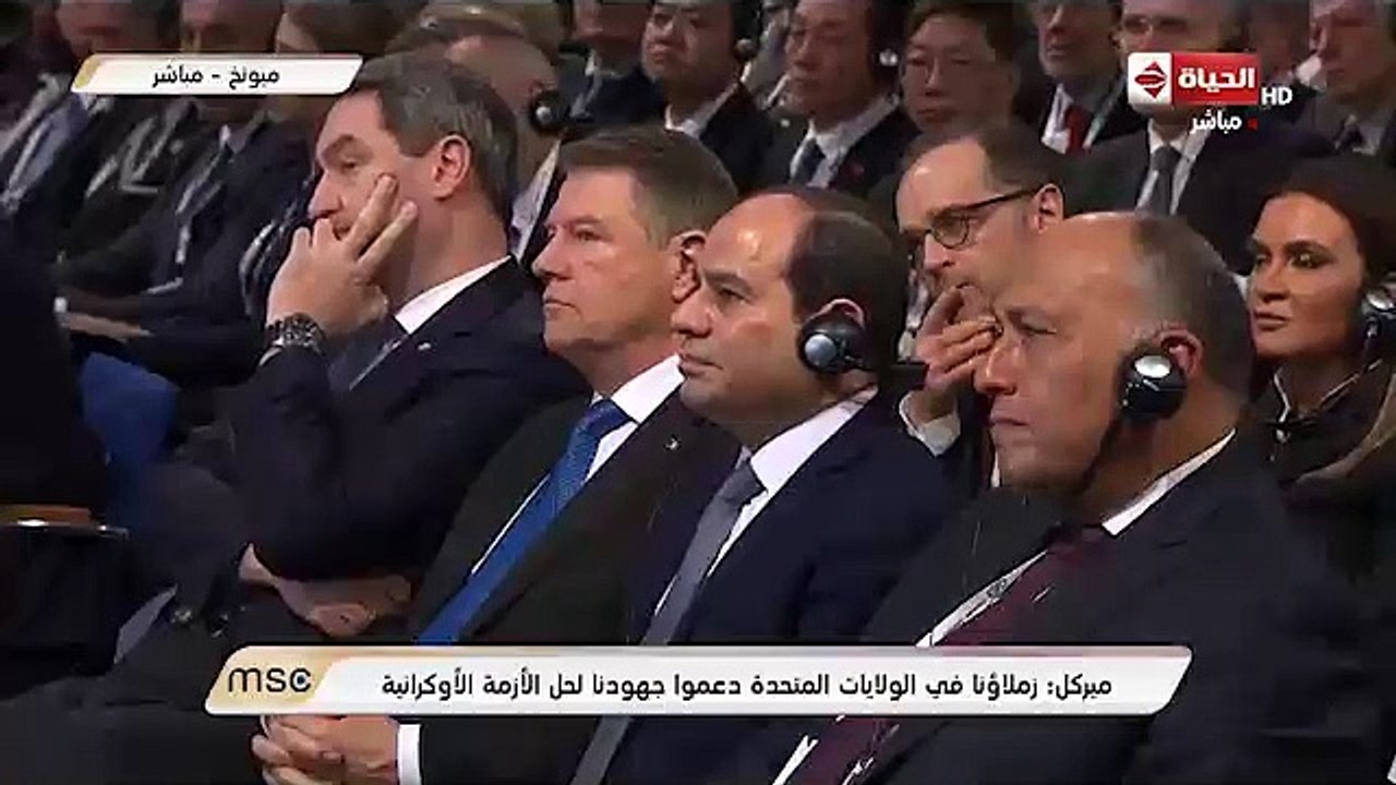 ميركل تهنئ الرئيس السيسى لانتخابه رئيسا للاتحاد الأفريقى