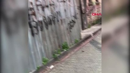 Balat'taki Binanın Çökme Anı Kamerada
