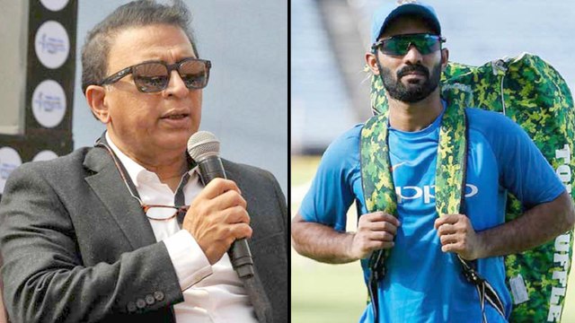 Icc WorldCup 2019:Sunil Gavaskar Picks Dinesh Karthik In World Cup Squad | Oneindia Telugu