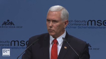 Pence insta a Europa a retirarse del acuerdo nuclear iraní y unirse a EEUU