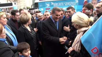 Mustafa Sarıgül: “DSP’nin başarısı için canla başla çalışacağız”