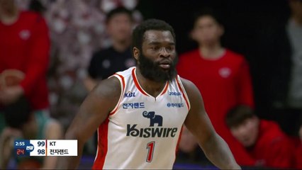 '팟츠 43점' 전자랜드, 연장전서 kt 잡고 2연승 / YTN