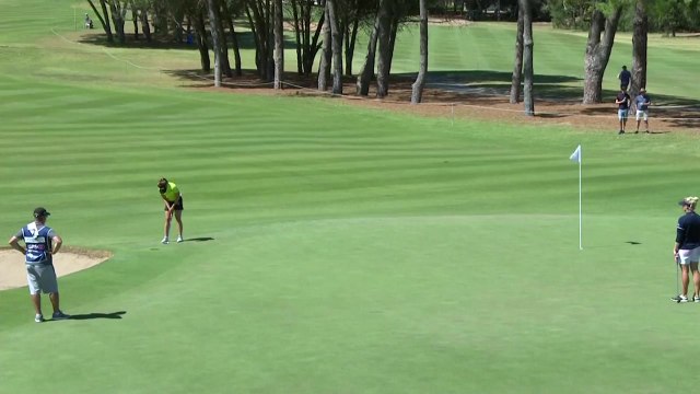 이정은, 'LPGA 공식 데뷔전' 3R 공동 3위 도약 / YTN