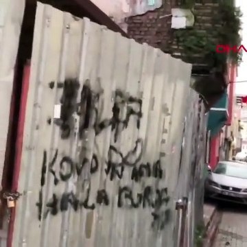Son dakika: Balat'ta 3 Katlı Bina Çöktü: İşte çökme anları