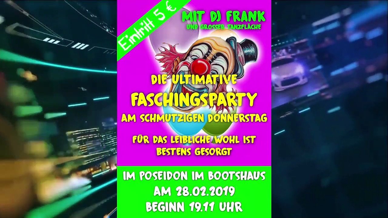 Faschingsparty, 28.02.19, Poseidon Bootshaus Philippsburg