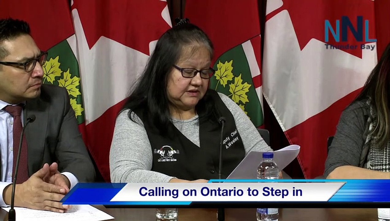 CAT LAKE PRESS CONFERENCE FEB 15 2019