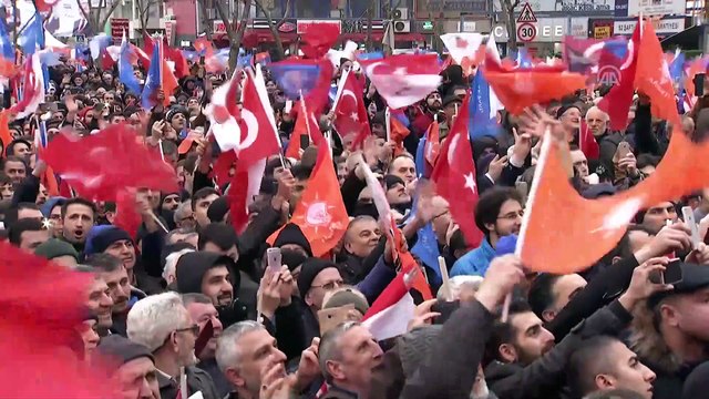 AK Parti Ataşehir Mitingi - Binali Yıldırım (1) - İSTANBUL