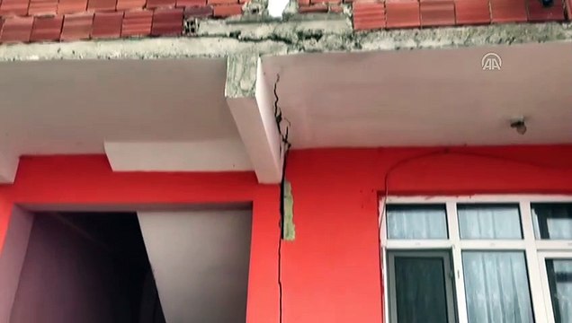 Heyelan riski nedeniyle bazı evler boşaltıldı - ORDU