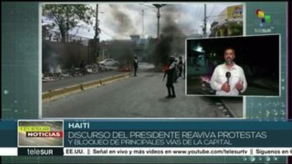 Haití: discurso del pdte. Moise aviva las protestas en la capital