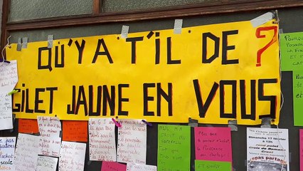 Qu'y a-t-il de gilet jaune en vous ? Les gilets jaunes de Crest vous interrogent