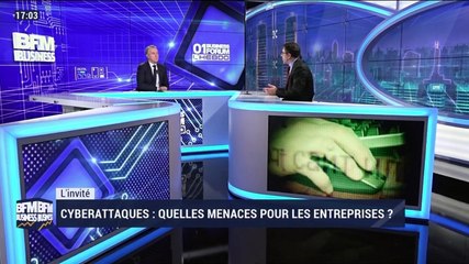 Cyberattaques: "Pouvoir défendre les actifs d’une entreprise, sa capacité à résister, est un vrai métier", Michel Cazenave - 16/02