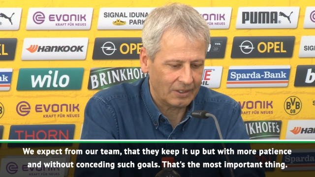 Favre urges Dortmund to stop defensive mistakes