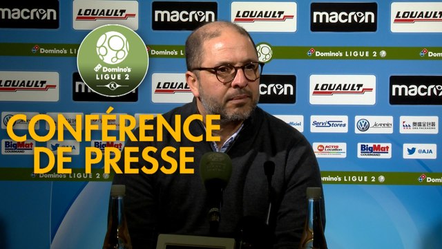 Conférence de presse AJ Auxerre - Clermont Foot (1-0) : Pablo CORREA (AJA) - Pascal GASTIEN (CF63) - 2018/2019