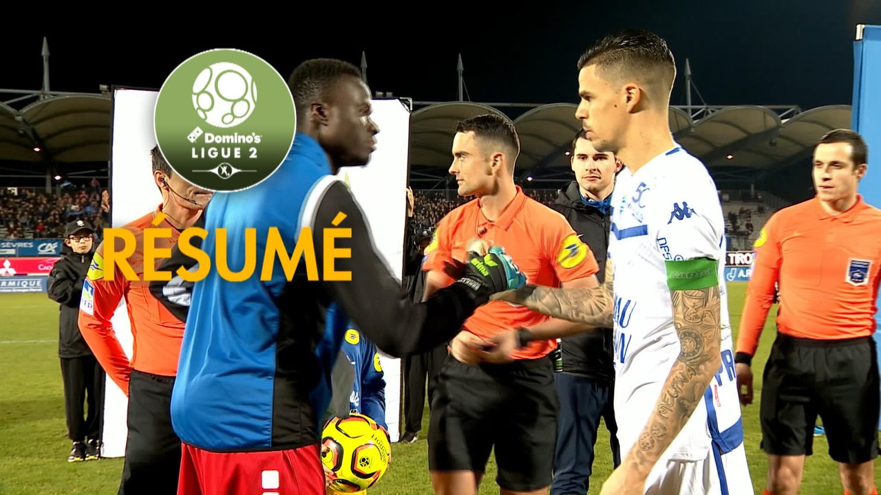 Chamois Niortais - ESTAC Troyes (1-1)  - Résumé - (CNFC-ESTAC) / 2018-19