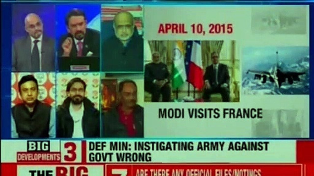 NewsX Brings Debate on Rafale Deal - Rahul Gand...