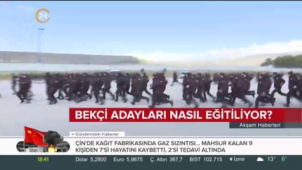 Bekçiler işte böyle eğitiliyor