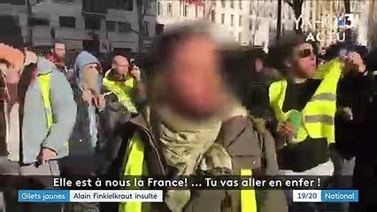 "Gilets jaunes " : le philosophe Alain Finkielkraut insulté